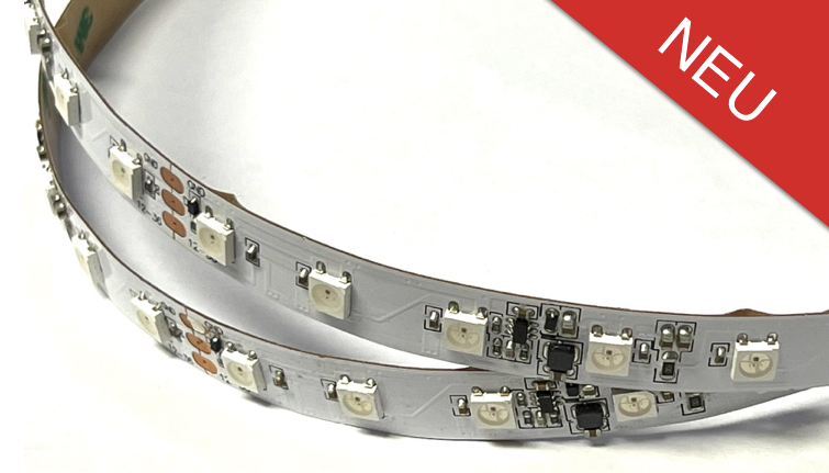 Digital Flex 12-36V single-pixel 60 pixel/m, RGB / RGBW