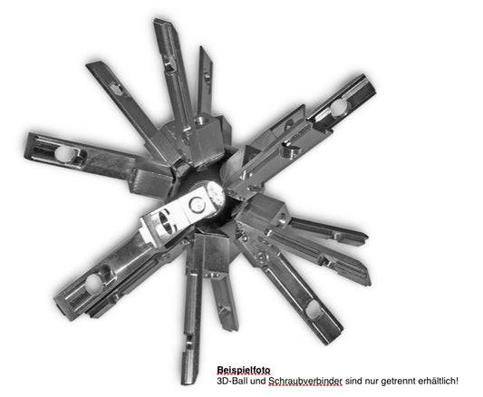 Verbinder 3D-Schraubverbinder