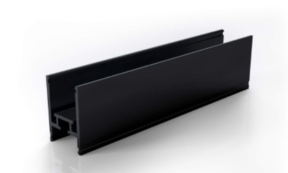 Hängeprofil P8_bk für Lineare LED Module