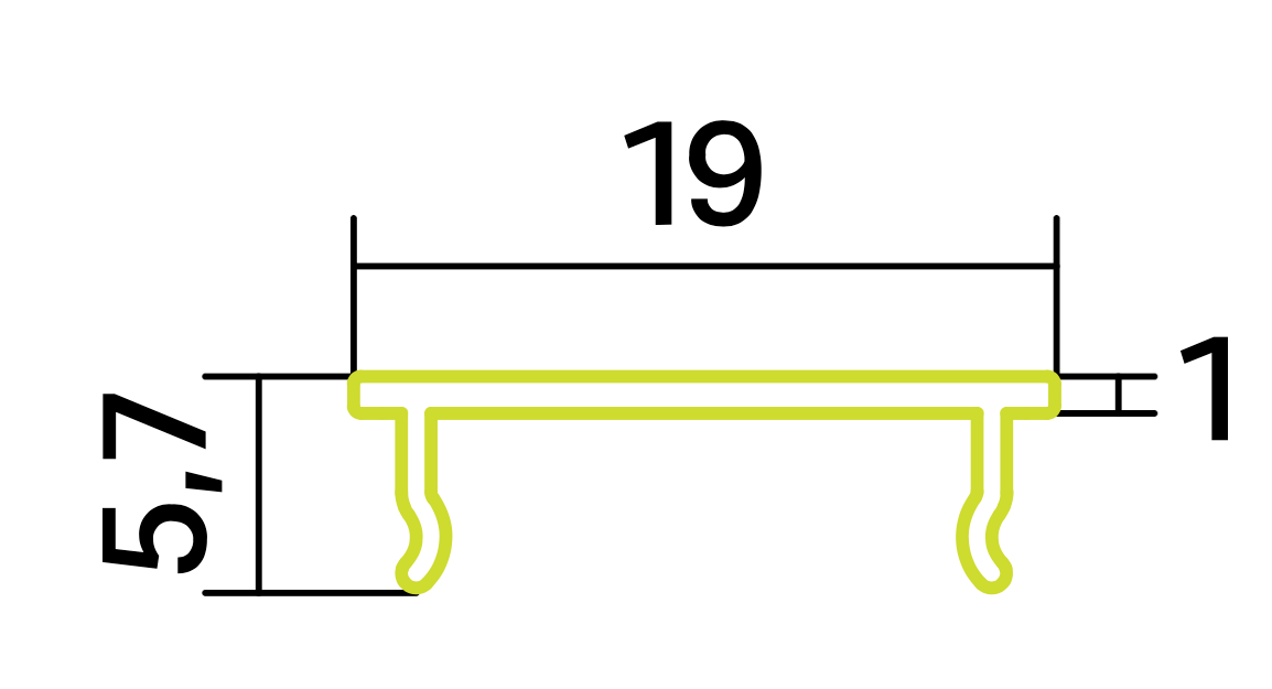 Abdeckung A25 für P33, P33_bk, P34, P34_bk, P36 (TM25%)