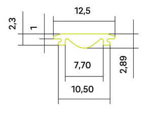 Abdeckung 60° Linse A9 für P10, P11, P18 (TM83%)
