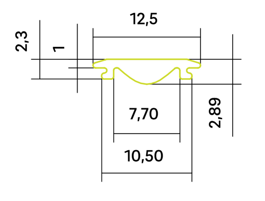 Abdeckung 60° Linse A9 für P10, P11, P18 (TM83%)