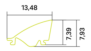 Abdeckung 80/5° Linse A10 für P10, P11, P18 (TM86%)