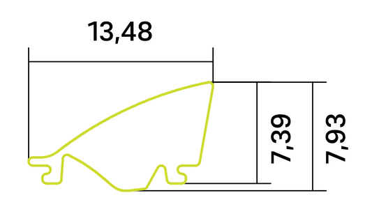 Abdeckung 80/5° Linse A10 für P10, P11, P18 (TM86%)
