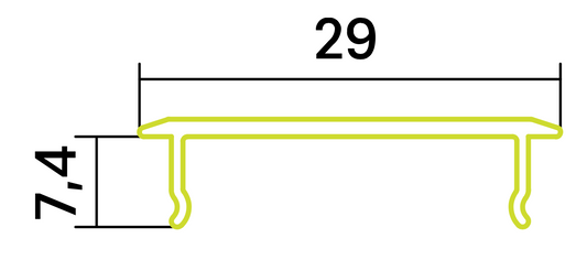 Abdeckung A19 für P29, P30 (TM90%)