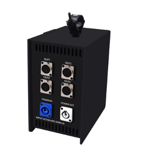 SlimPixx ArtNet Controller 4x680pix mit integrierter Stromversorgung 1000W