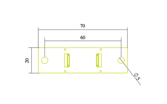 Multi Plug Montageclip X44 für P26, P27, P28