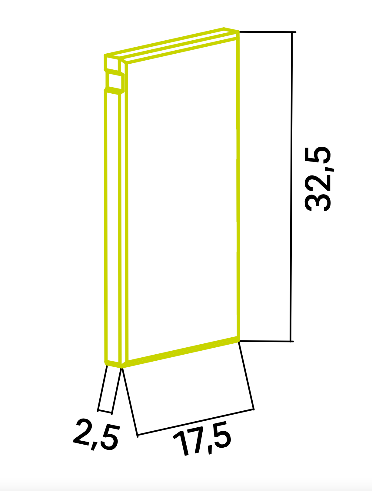 Endkappe X49_bk aus Alu für Profil P8_bk