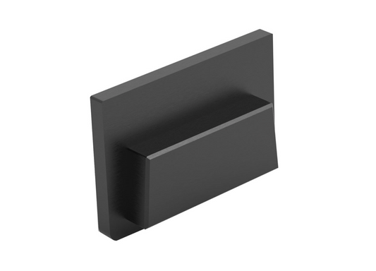 Endkappe X60_bk aus POM für Profil P34_bk