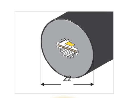 NEO-Tube NX41b (für Streifen bis 8 mm)