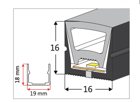 NEO-Tube NX42b (für Streifen bis 10 mm Breite)