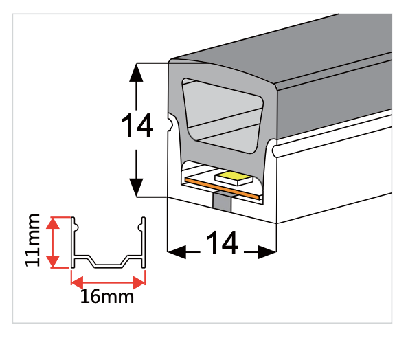 NEO-Tube NX66 (für Streifen bis 10 mm Breite)