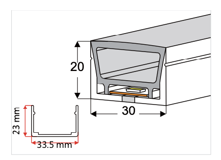 NEO-Tube NX85 (für Streifen bis 15 mm Breite)