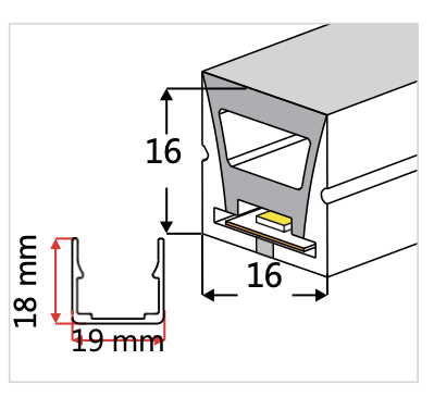 NEO-Tube NX95 (für Streifen bis 10 mm Breite)