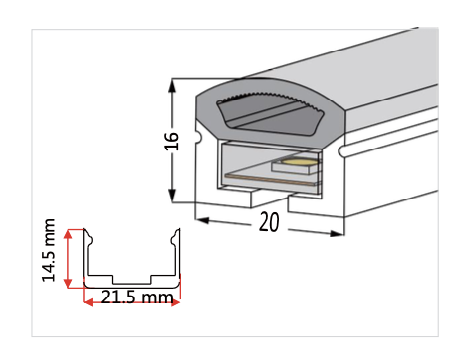 NEO-Tube NX72 (für Streifen bis 10 mm Breite)