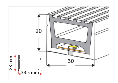 NEO-Tube NX86 (für Streifen bis 15 mm Breite)