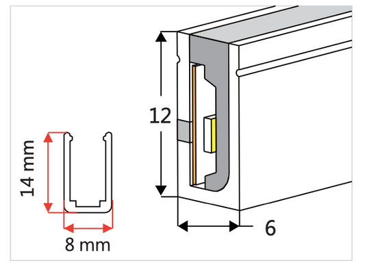 NEO-Tube NX27 (für Streifen bis 8mm Breite)