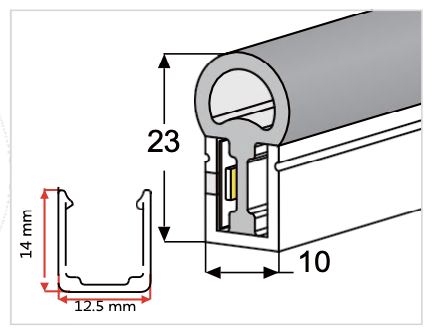 NEO-Tube NX57 (für Streifen bis 10 mm Breite)