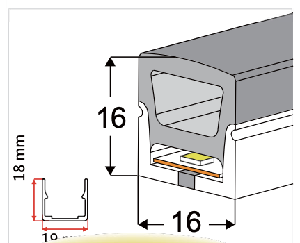 NEO-Tube NX69 (für Streifen bis 10 mm Breite)