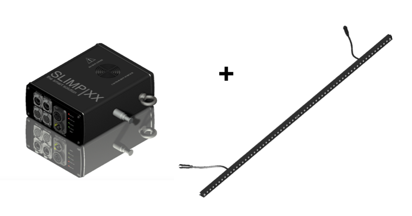 SlimPixx Bundle S (ohne Case) 20x 1m