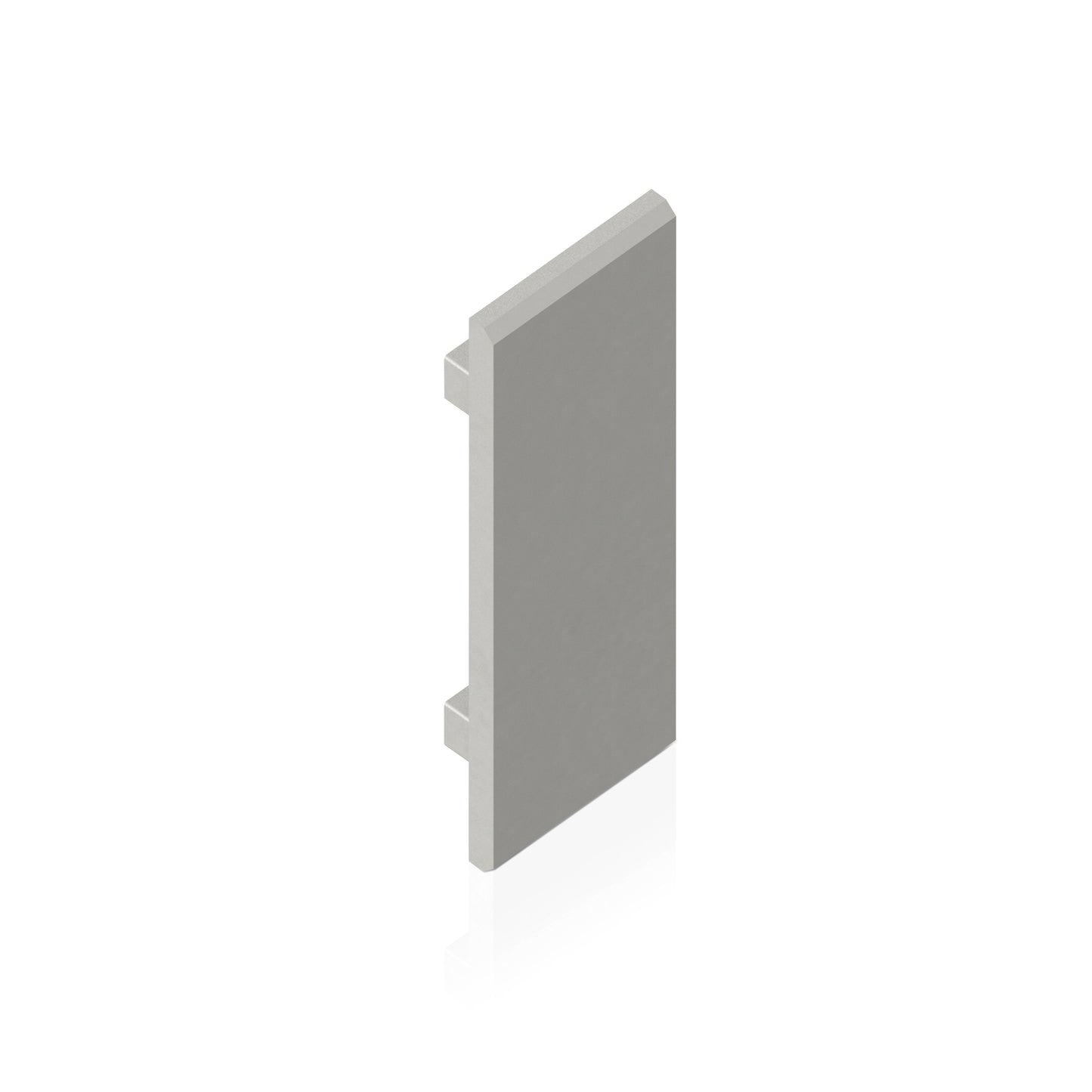 Endkappe X18 aus Alu für Profil P2