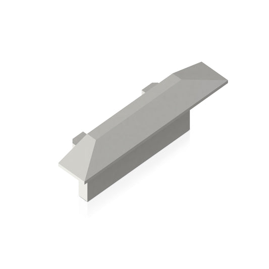 Endkappe X1 aus Alu für Profil P4 & Profil P4_bk