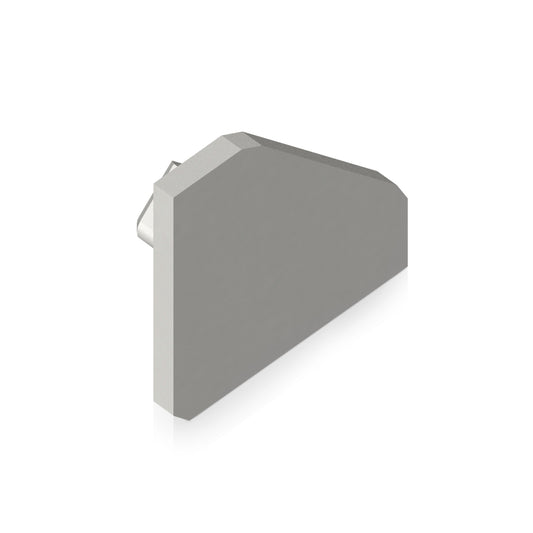 Endkappe X2 aus Alu für Profil P1