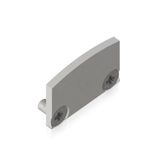 Endkappe X3 aus Alu für Profil P26