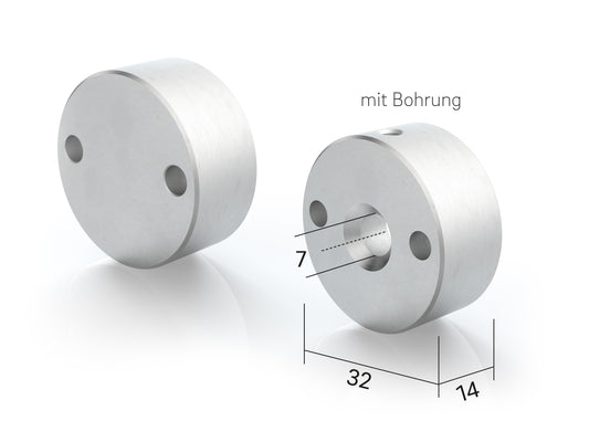 Endkappe X42 aus Alu für Profil P31