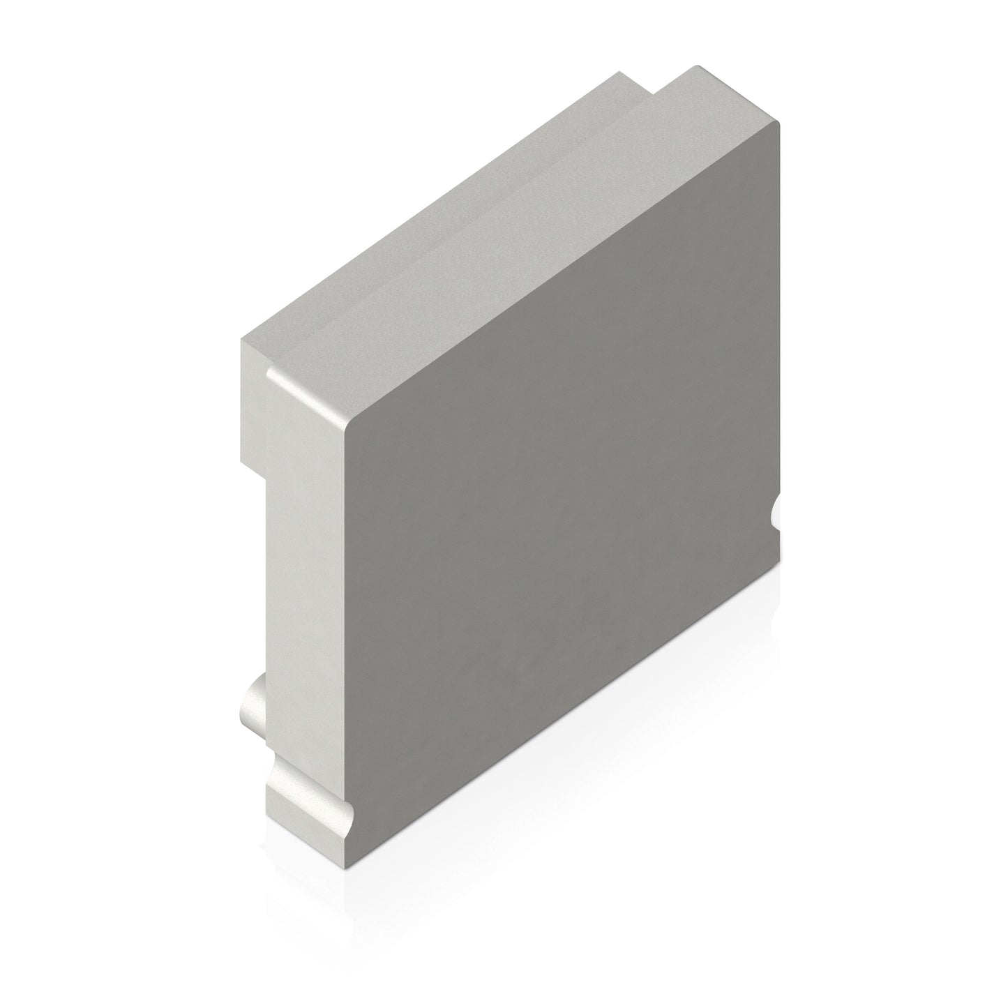 Endkappe X6 aus Alu für Profil P26